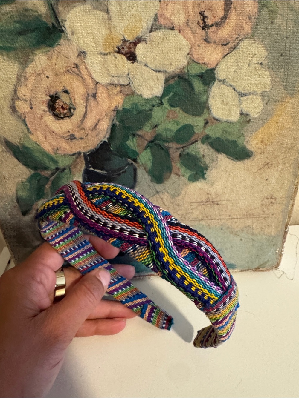 NEW | Colorful Woven Fabric Headband